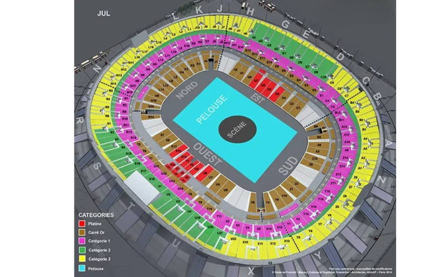 Jul en Concert au Stade de France : 16 Mai 2026